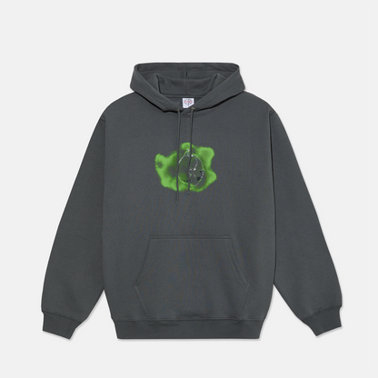 Polar Skate Co. Metal Logo Hoodie - Graphite Schwarz Bild 1