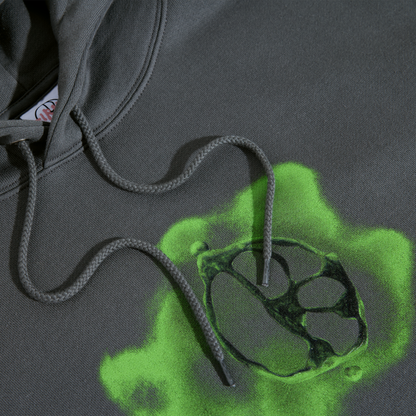 Polar Skate Co. Metal Logo Hoodie - Graphite Schwarz Bild 3