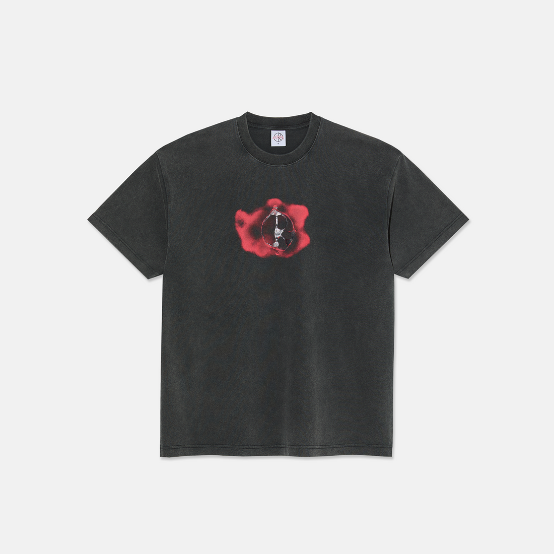 Polar Skate Co. Metal Logo T-Shirt - Silver Black Schwarz Bild 1
