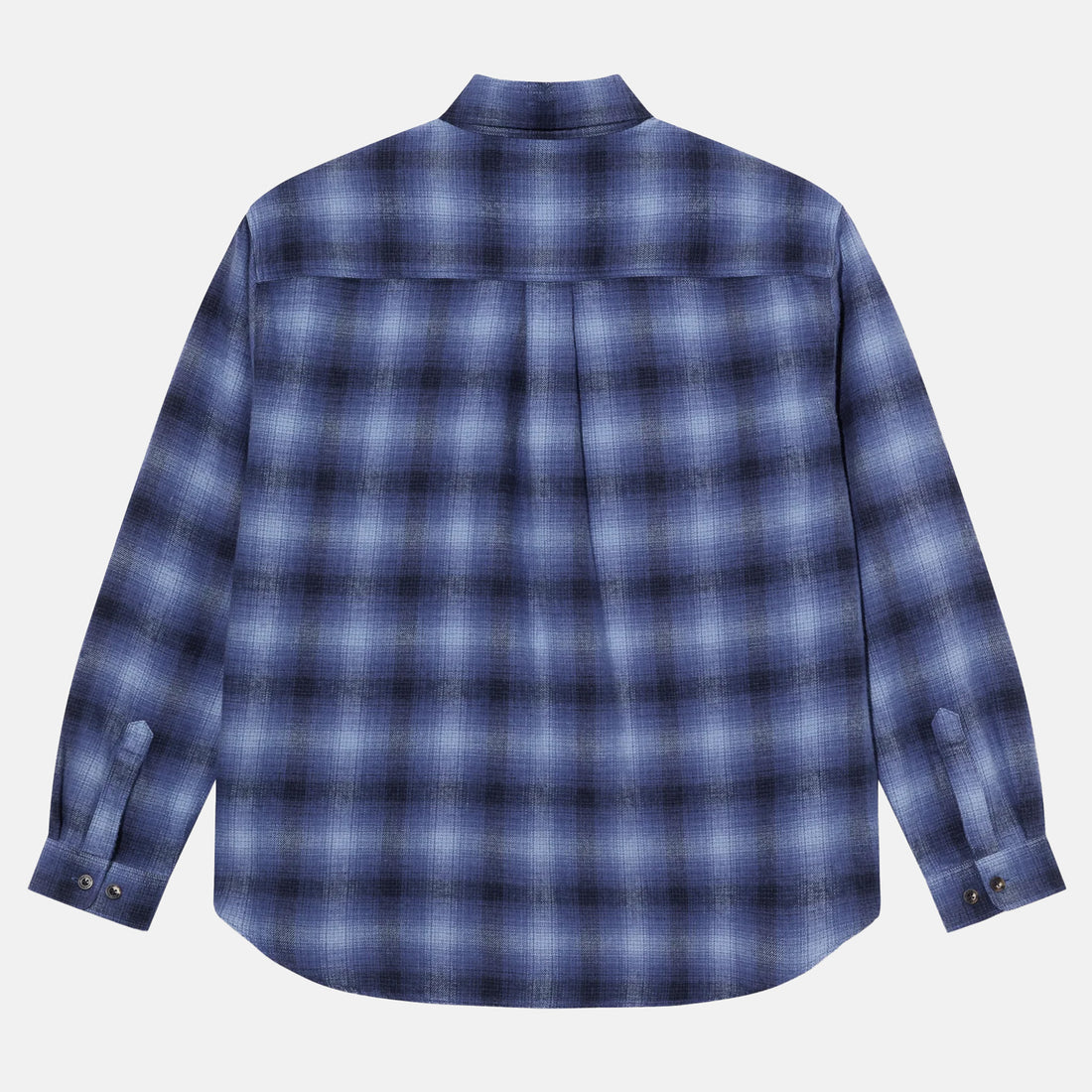 Polar Skate Co. Mitchell Hemd  - Shadow Check Blau Bild 2