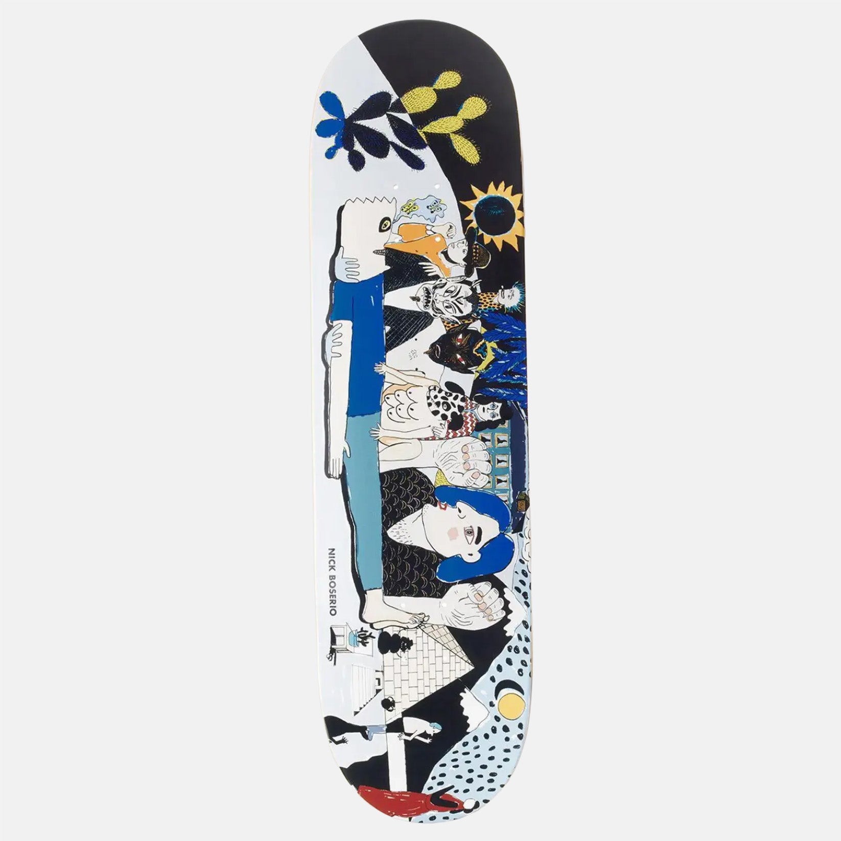 Polar Skate Co. Nick Boserio - Group Healing 8.0 Deck 0 Bild 1