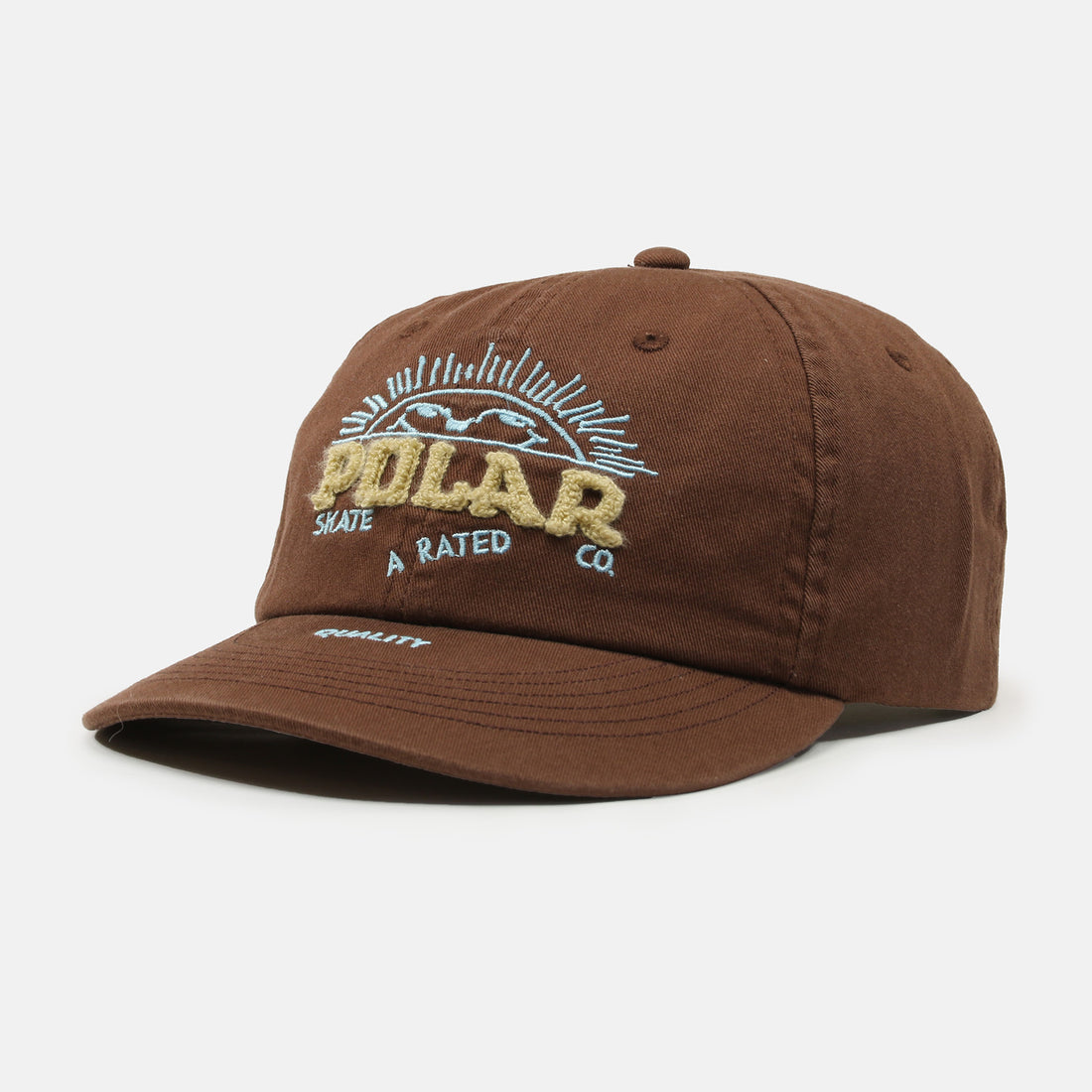 Polar Skate Co. Ramy Cap - Cheeky Sun Braun Bild 1