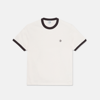 Polar Skate Co. Ringer T-Shirt - Ivory Weiß Bild 1