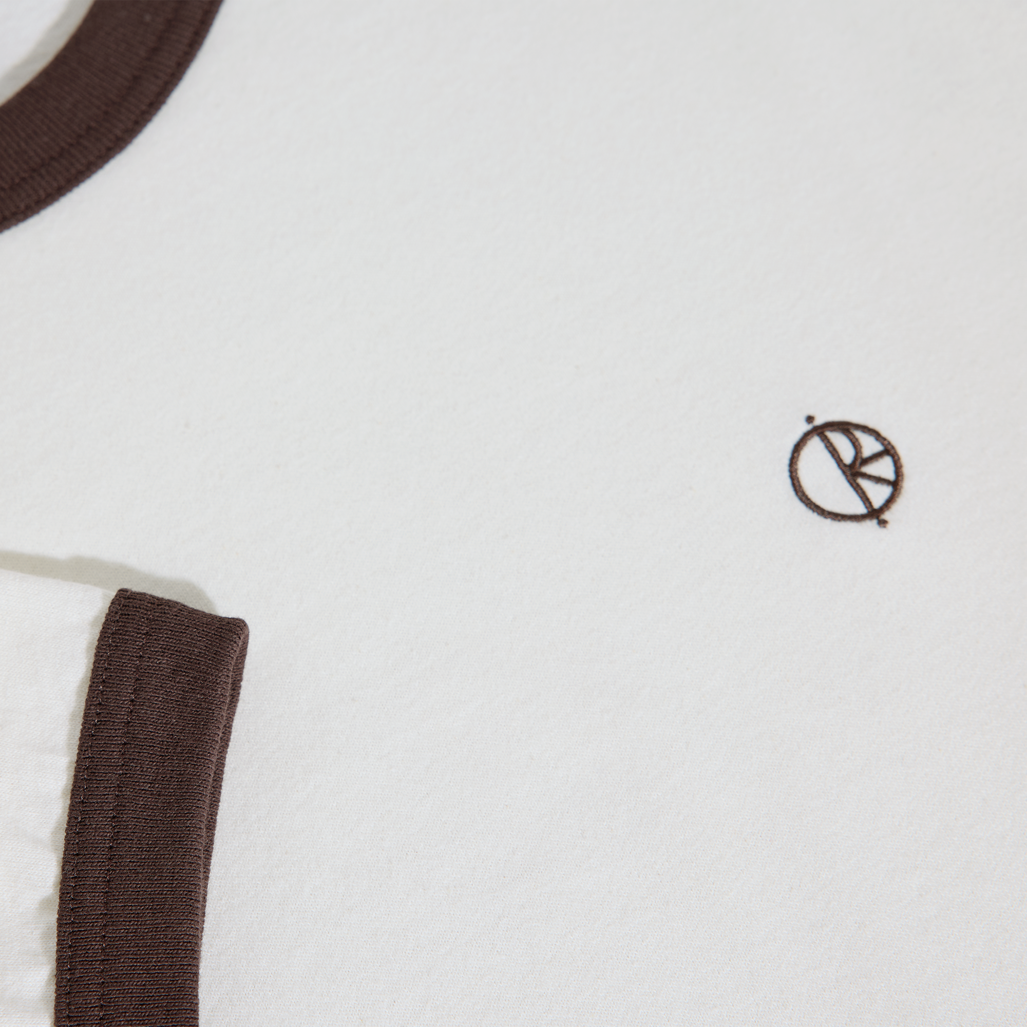 Polar Skate Co. Ringer T-Shirt - Ivory Weiß Bild 3