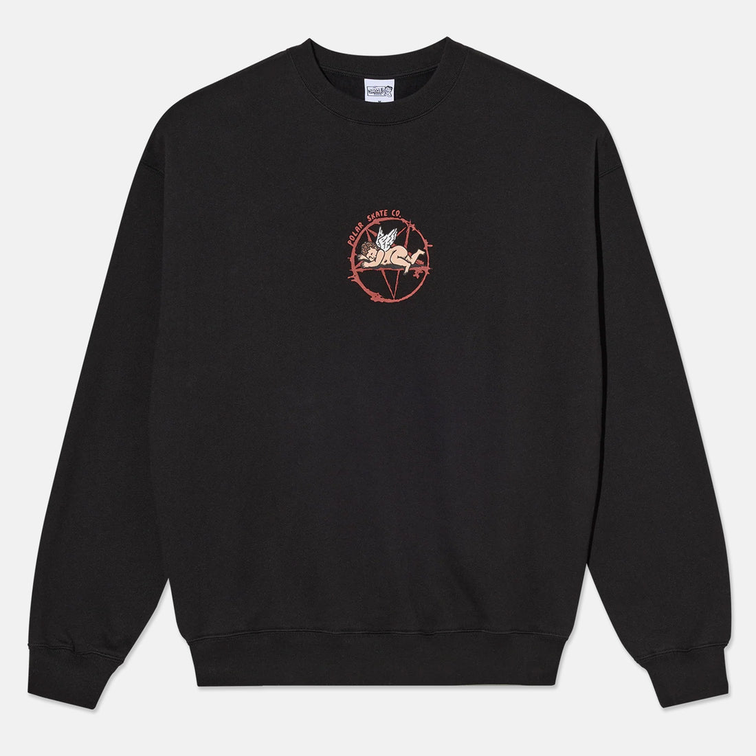 Polar Skate Co. Sacrifice Crewneck - Black Schwarz Bild 1