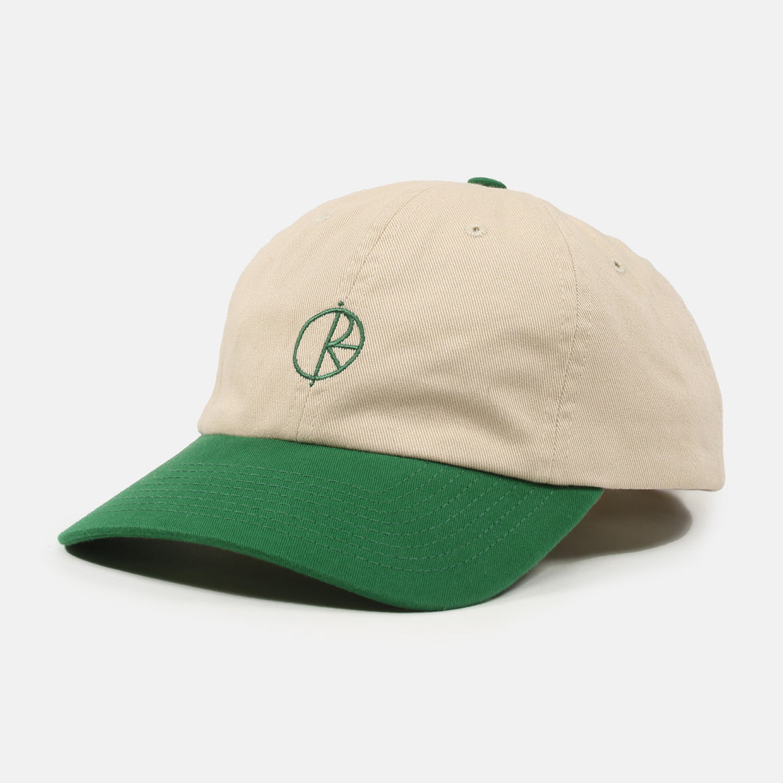 Polar Skate Co. Sai Cap - Ecru / Green Beige Bild 1