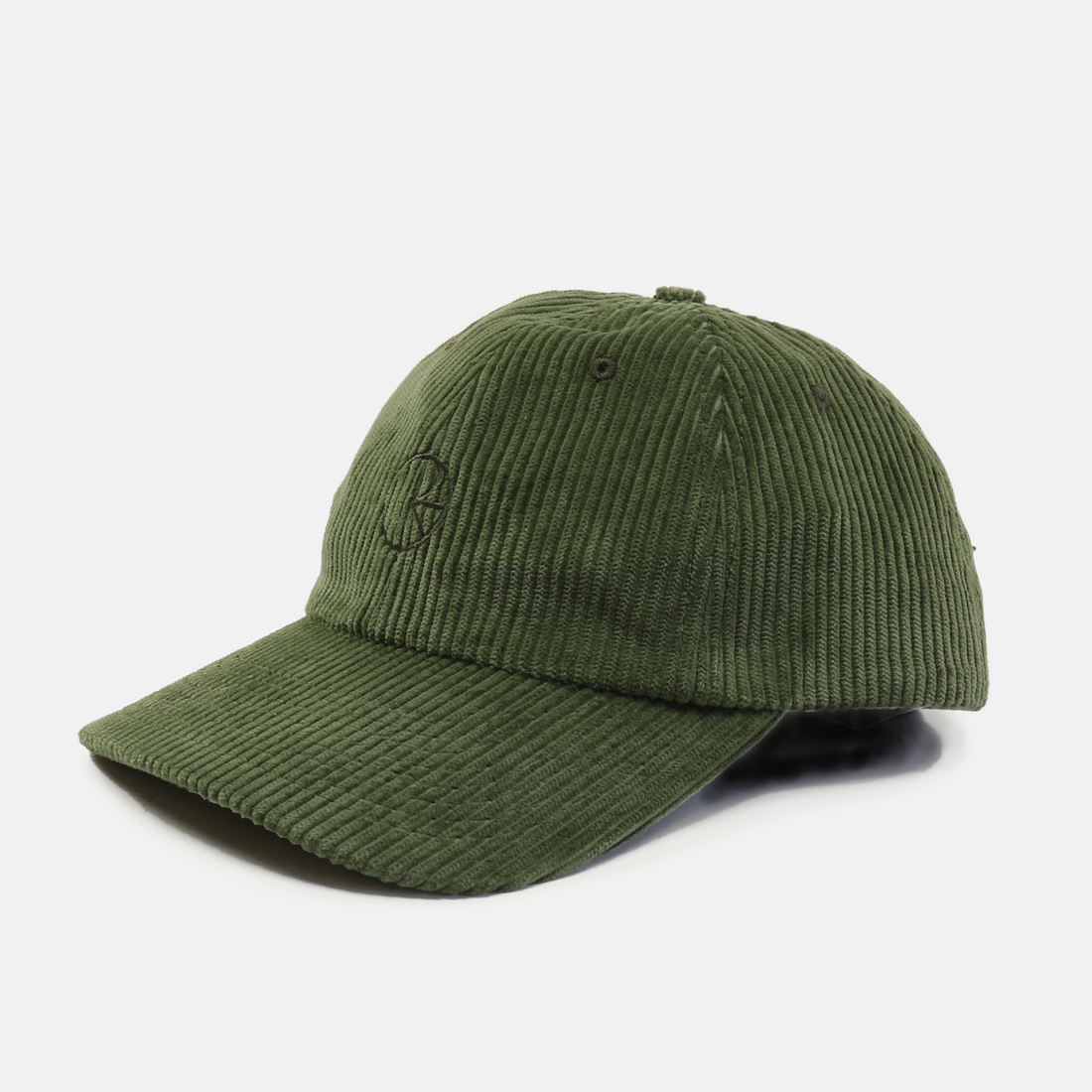 Polar Skate Co. Sai Cord Cap - Uniform Green Grün Bild 1