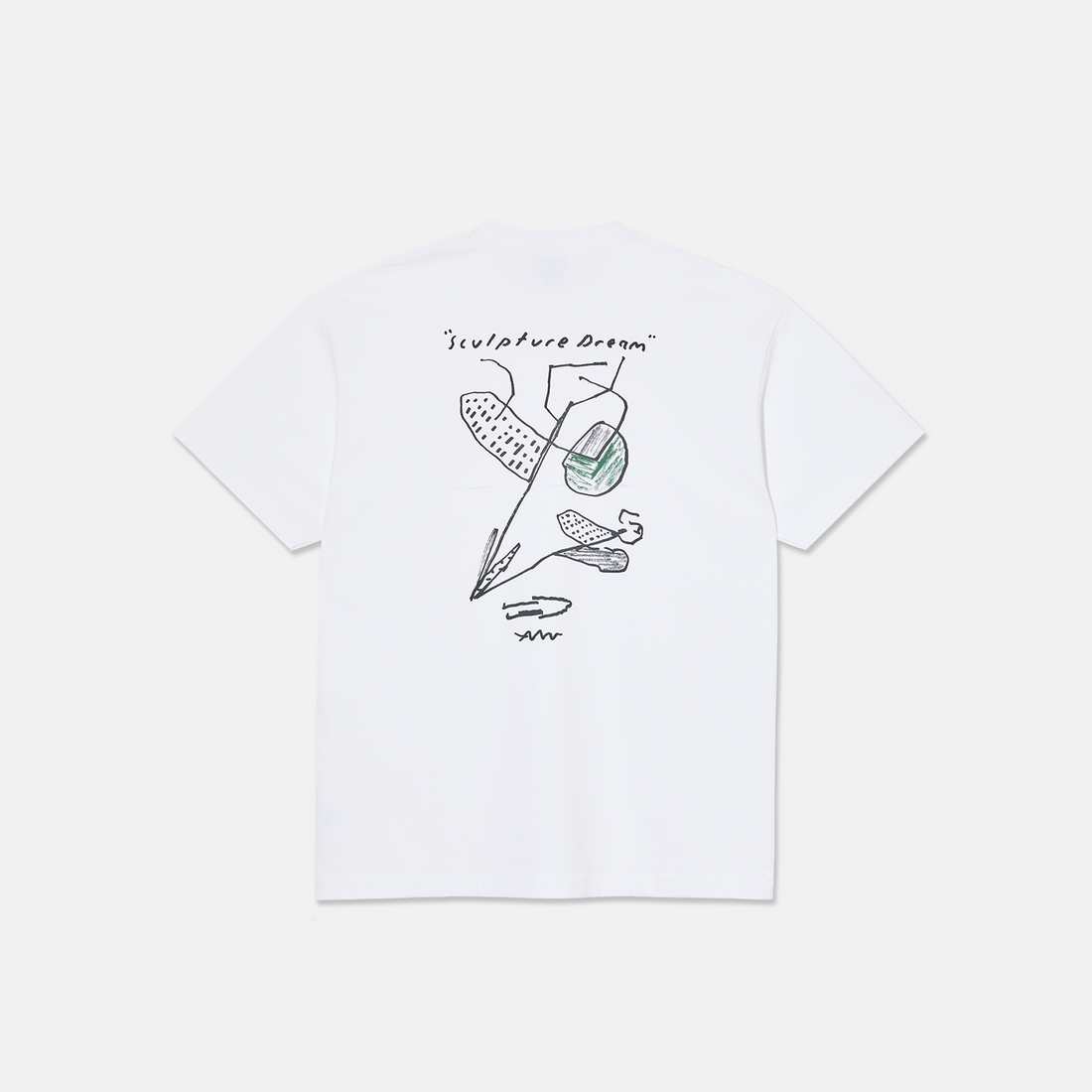 Polar Skate Co. Sculpture Dream T-Shirt - White Weiß Bild 2
