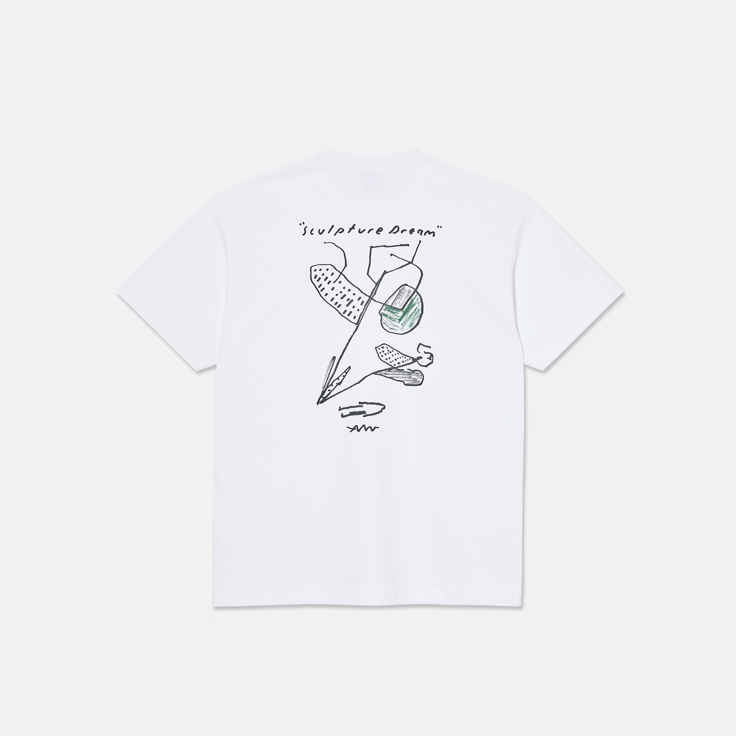 Polar Skate Co. Sculpture Dream T-Shirt - White Weiß Bild 2