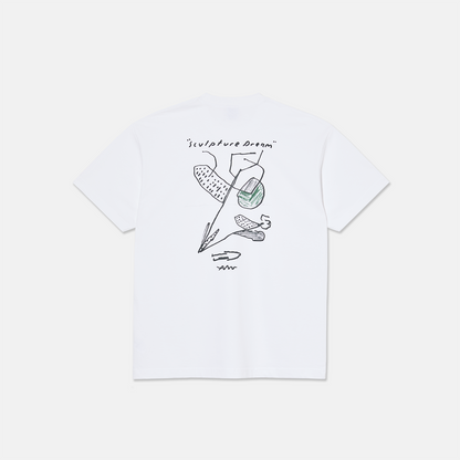 Polar Skate Co. Sculpture Dream T-Shirt - White Weiß Bild 2