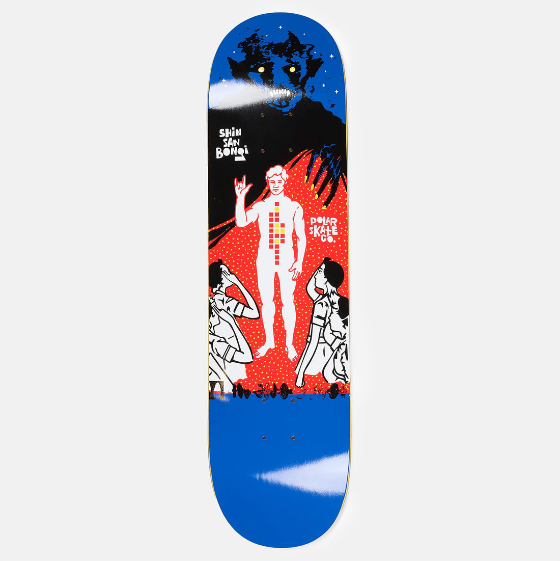 Polar Skate Co. Shin Sanbongi - Fanzilla 8.125 Deck Mehrfarbig Bild 1