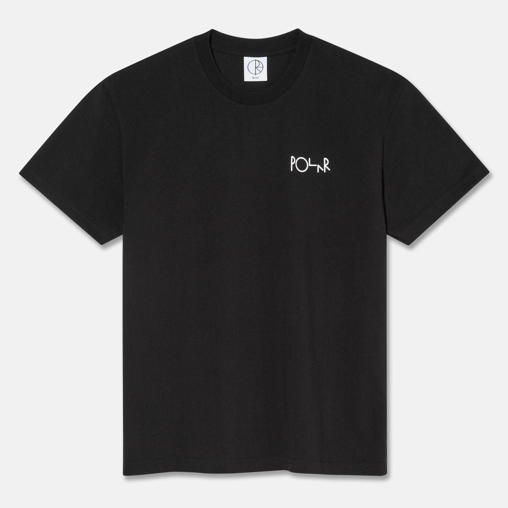 Polar Skate Co. Stroke Logo T-Shirt - Black Black Bild 2