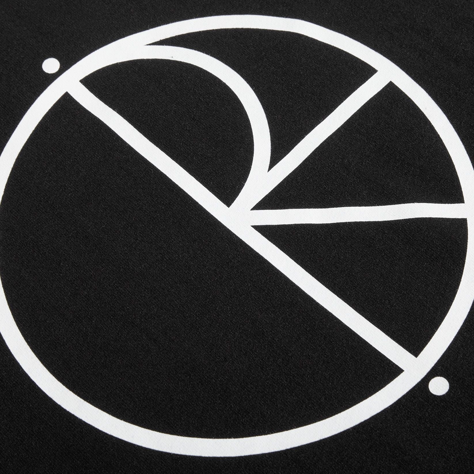 Polar Skate Co. Stroke Logo T-Shirt - Black Black Bild 3