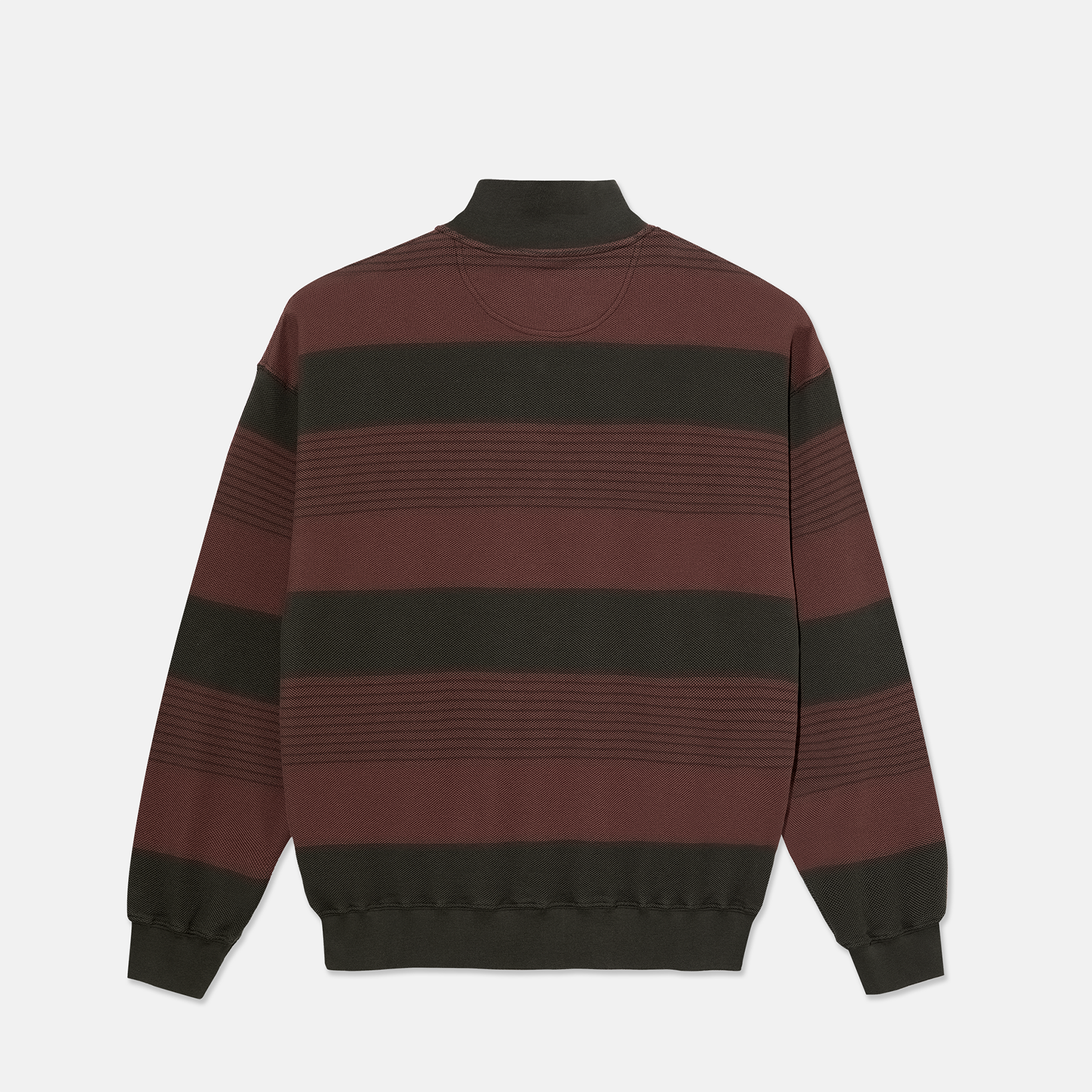 Polar Skate Co. Surf Half Zip Sweater - Dirty Black Schwarz Bild 3