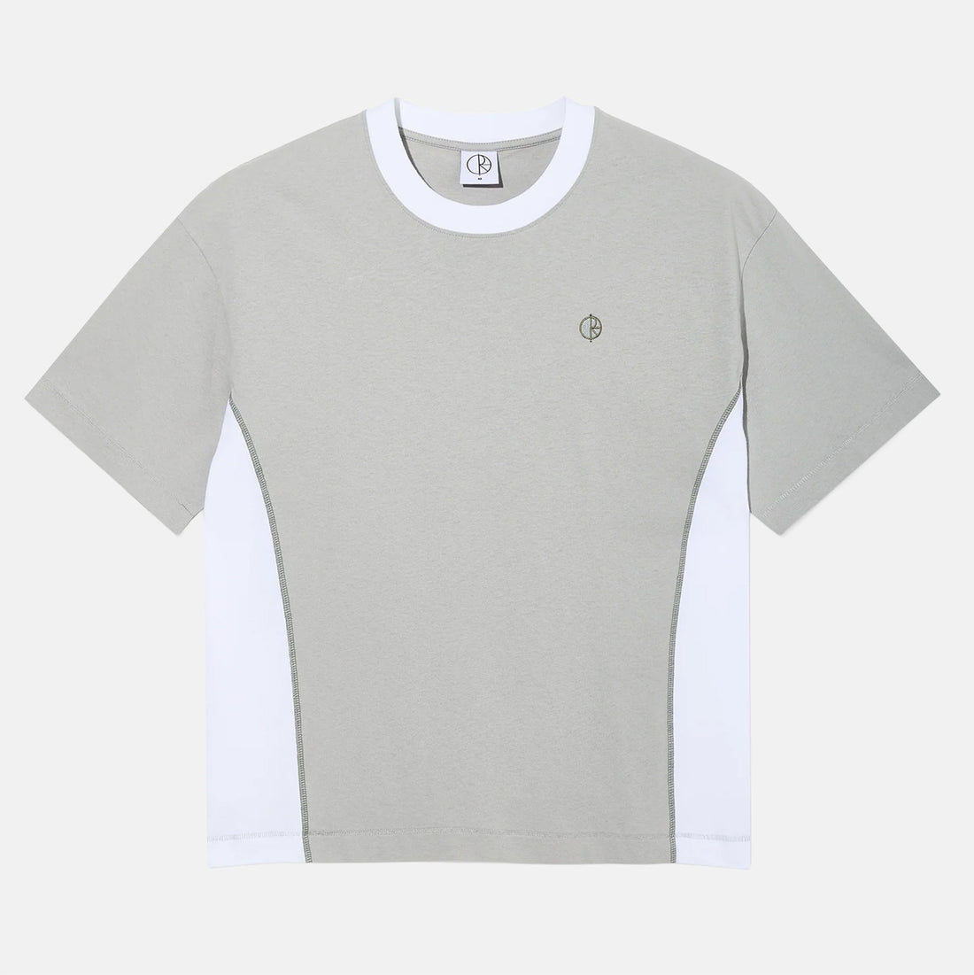 Polar Skate Co. Surf Panel T-Shirt - Silver Silber Bild 1