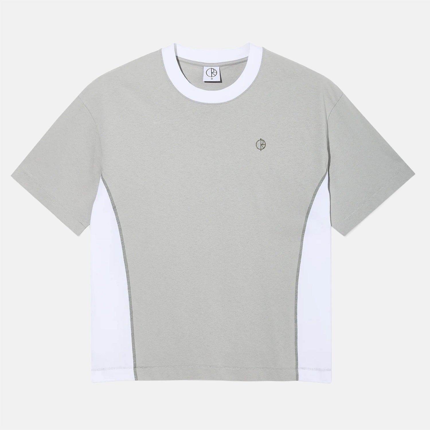 Polar Skate Co. Surf Panel T-Shirt - Silver Silber Bild 1