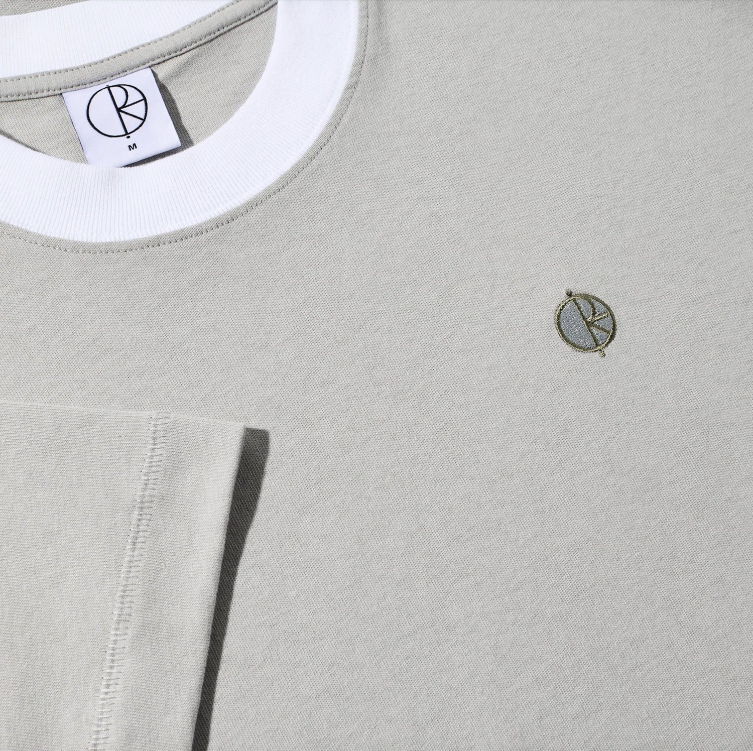 Polar Skate Co. Surf Panel T-Shirt - Silver Silber Bild 3