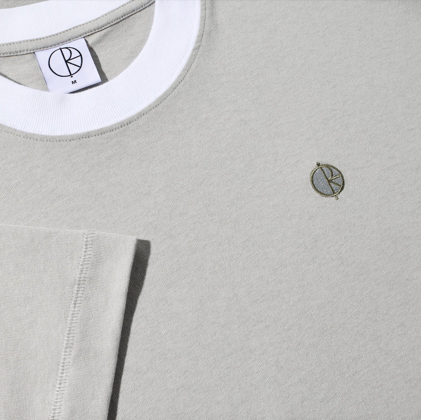 Polar Skate Co. Surf Panel T-Shirt - Silver Silber Bild 3