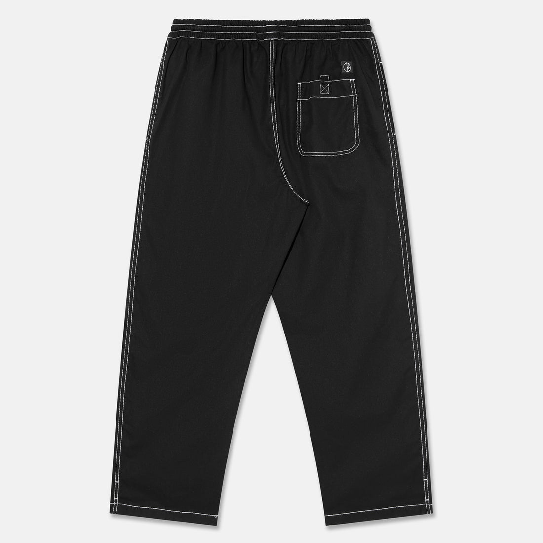 Polar Skate Co. Surf Pants Contrast - Black / White Schwarz Bild 2