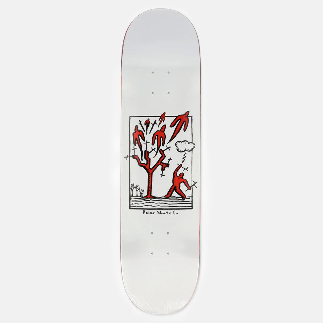 Polar Skate Co. Team - Heaven 7.875 Deck - White 0 Bild 1