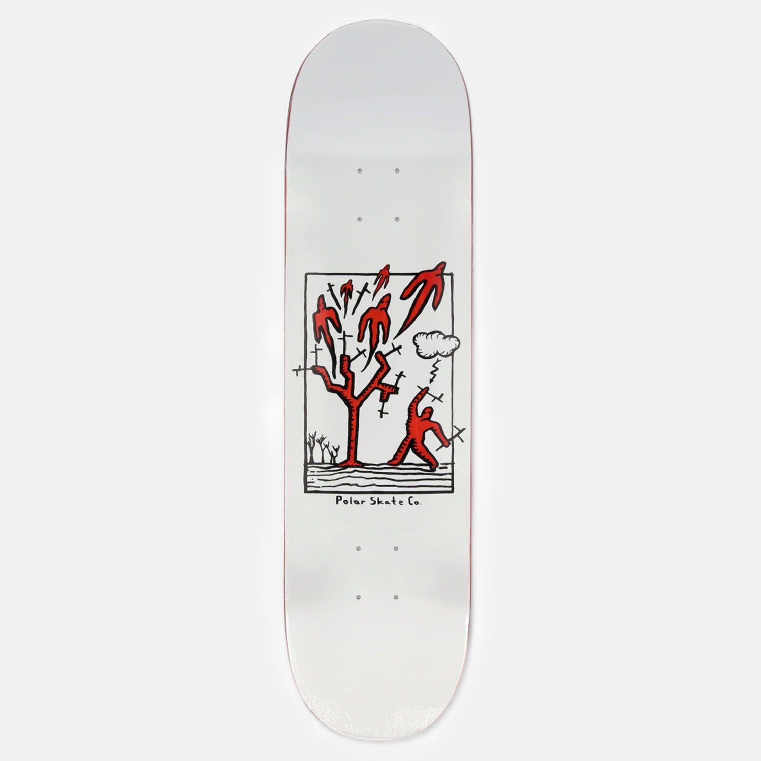 Polar Skate Co. Team - Heaven 7.875 Deck - White 0 Bild 1