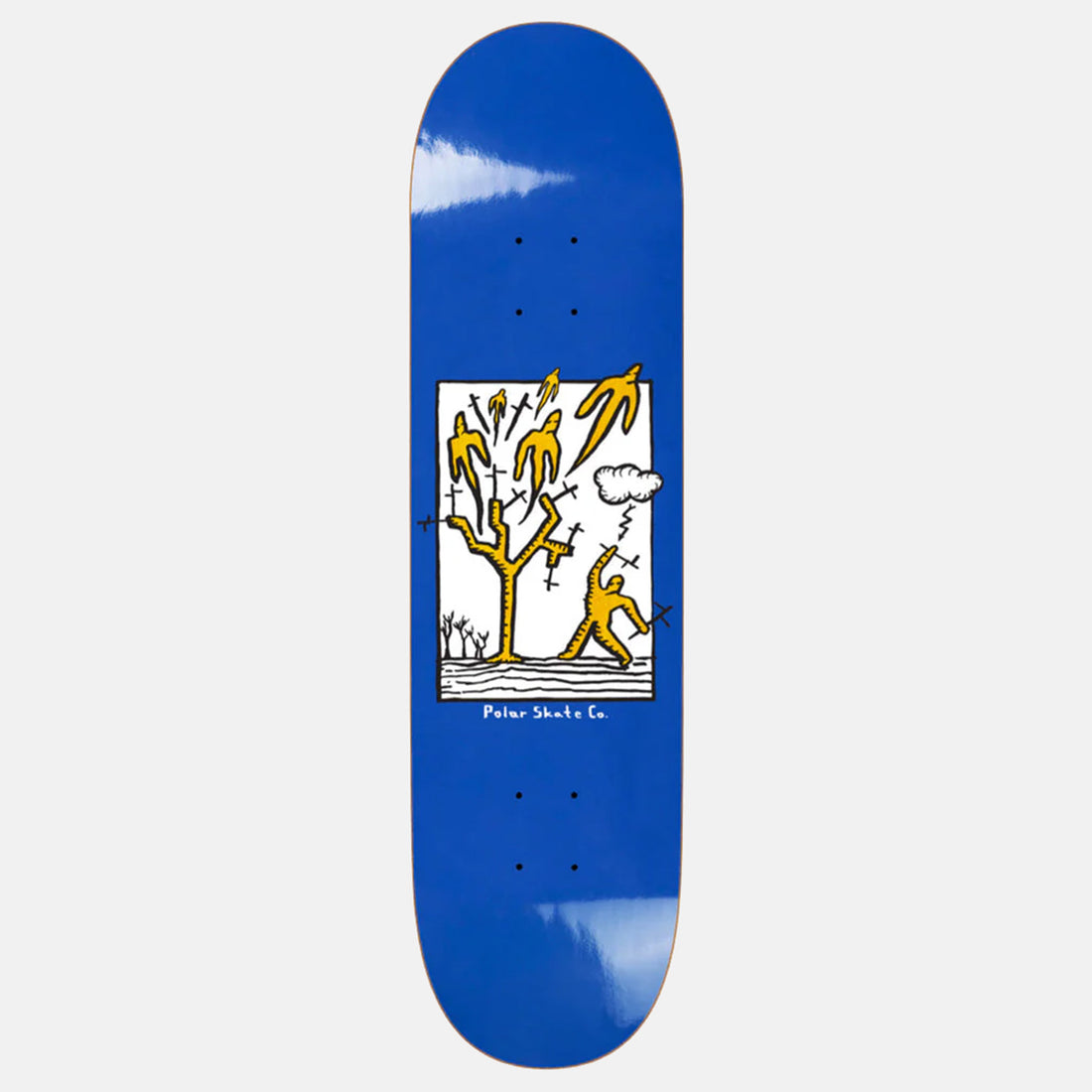 Polar Skate Co. Team - Heaven 8.125 Deck - Blue 0 Bild 1