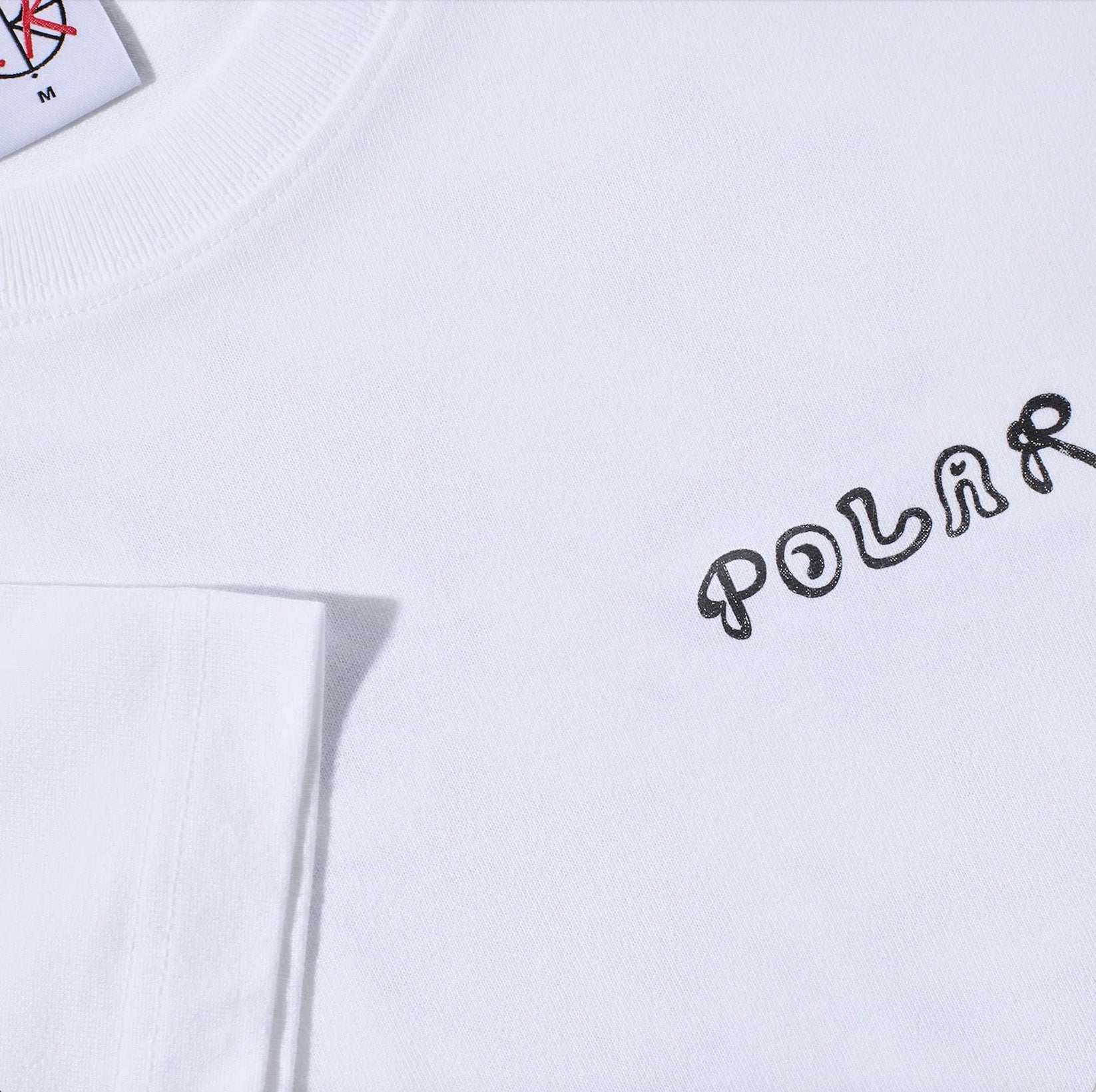 Polar Skate Co. Two Guys T-Shirt - White Weiß Bild 3