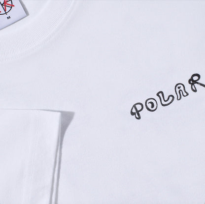 Polar Skate Co. Two Guys T-Shirt - White Weiß Bild 3