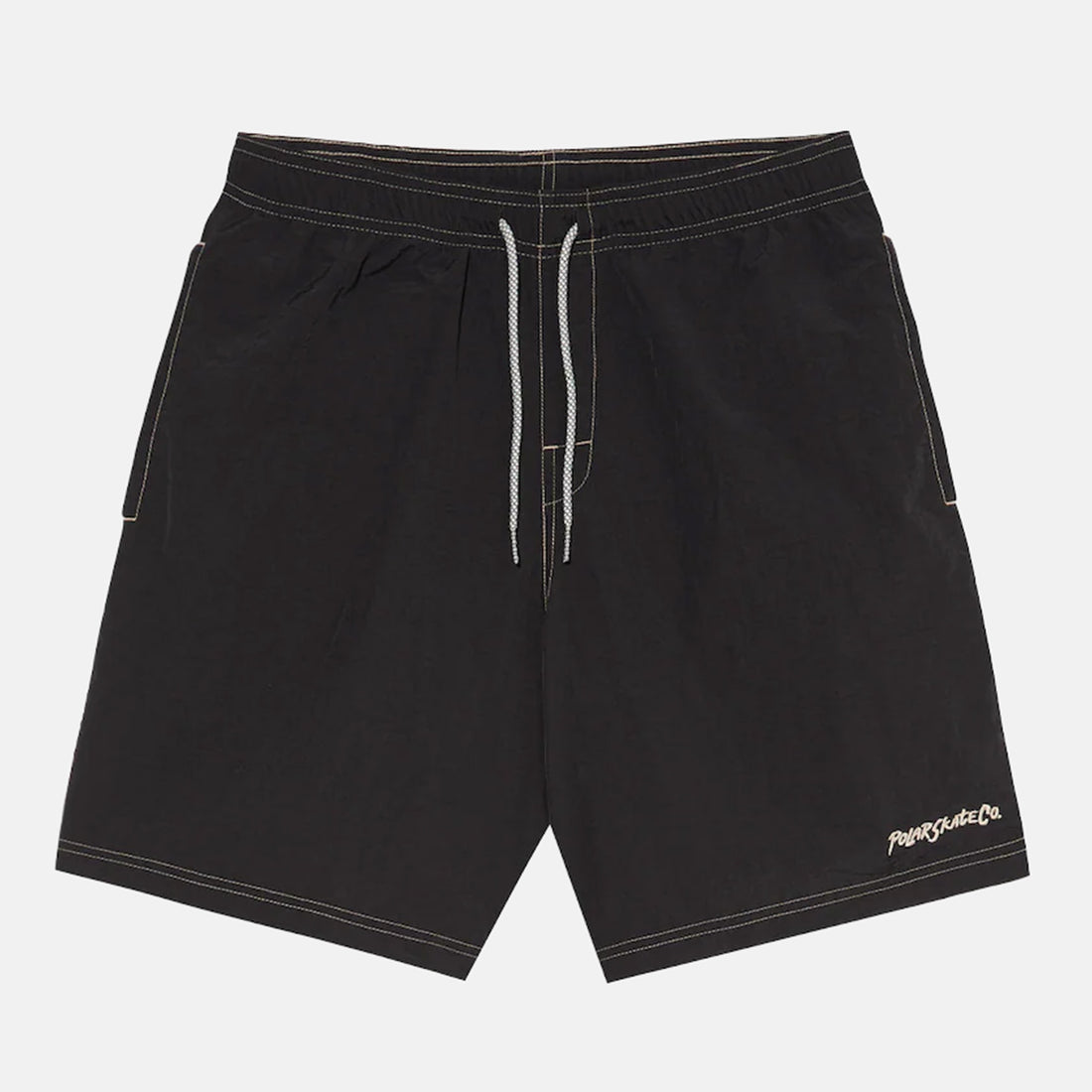 Polar Skate Co. Ziggy Swim Short - Black Schwarz Bild 1
