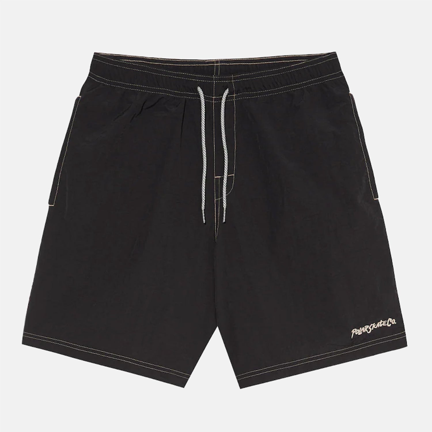 Polar Skate Co. Ziggy Swim Short - Black Schwarz Bild 1