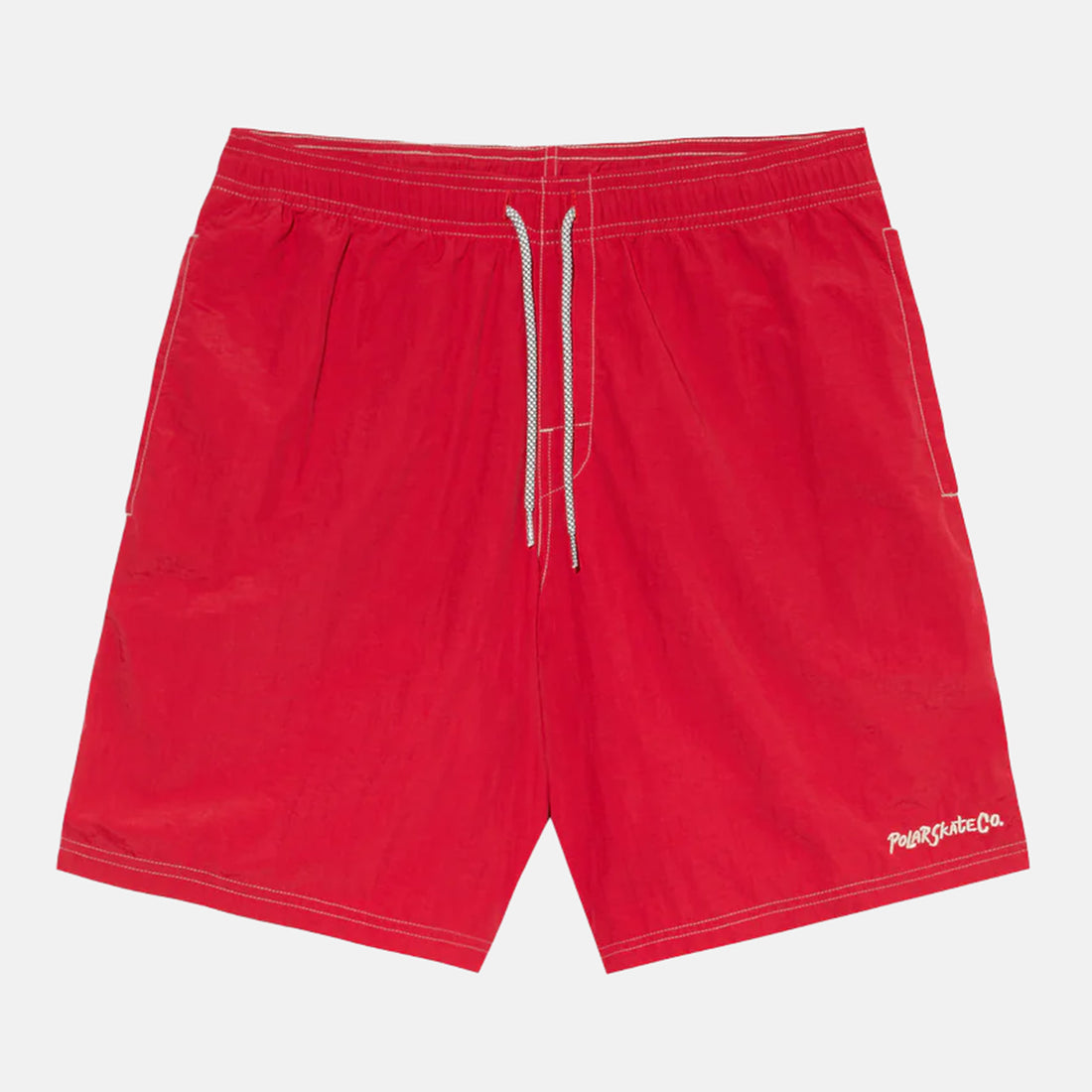 Polar Skate Co. Ziggy Swim Short - Red Rot Bild 1
