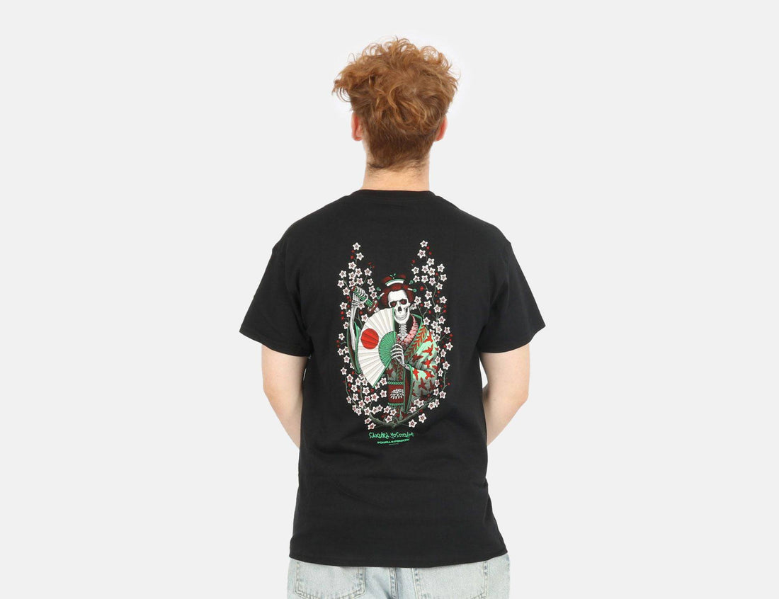 Powell Peralta Sakura Yosozumi T-Shirt - Black Bild 1
