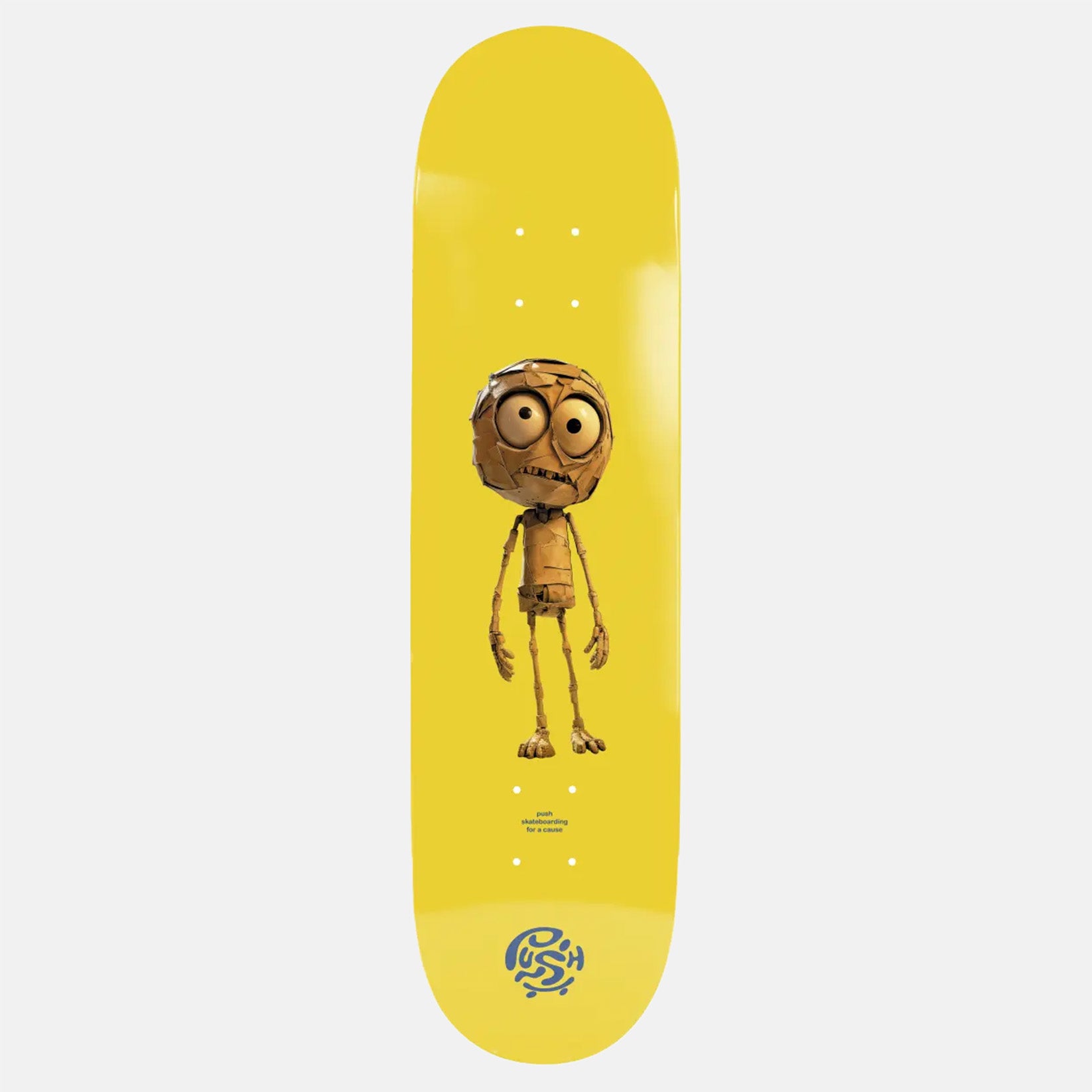 Push Plywood Guy FP In-Complete 7.25" Komplettboard Yellow Bild 1