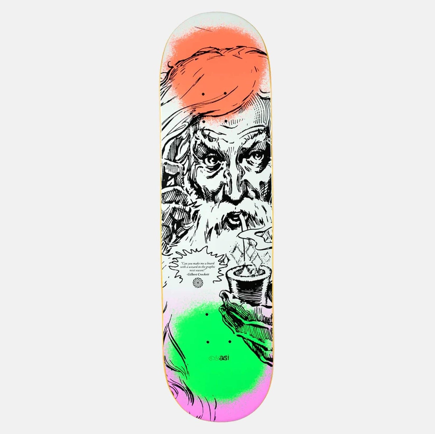 Quasi Crockett Wiz 8.375&quot; Deck - Blowout Skateshop