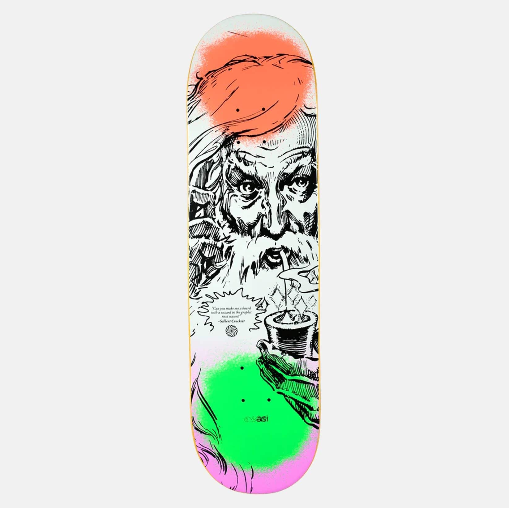 Quasi Crockett Wiz 8.375&quot; Deck - Blowout Skateshop