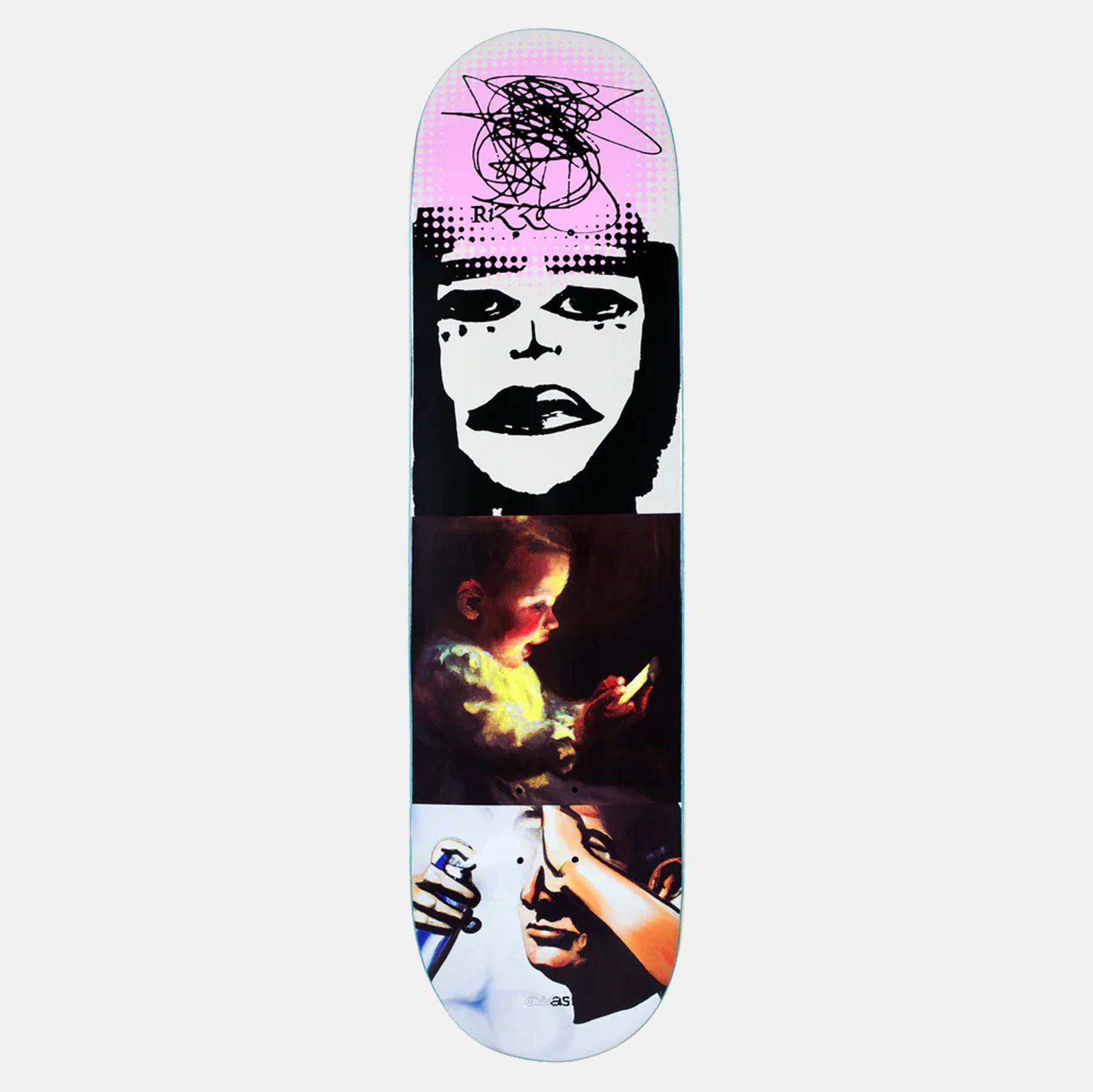 Quasi Rizzo Tyred Eyes 8.25&quot; Deck - Blowout Skateshop