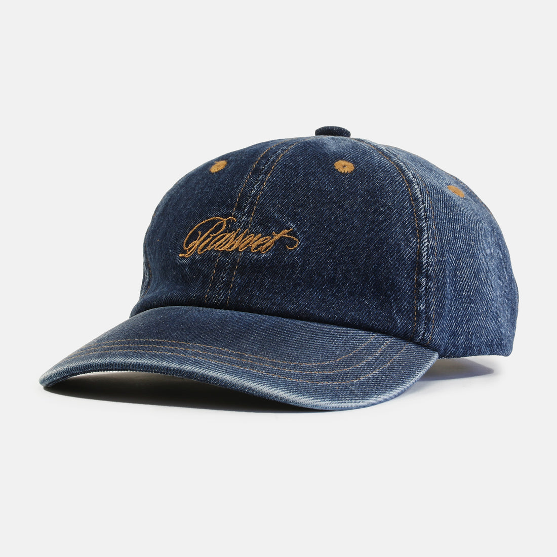Rassvet 6 Panel Cap - Denim Blau Bild 1