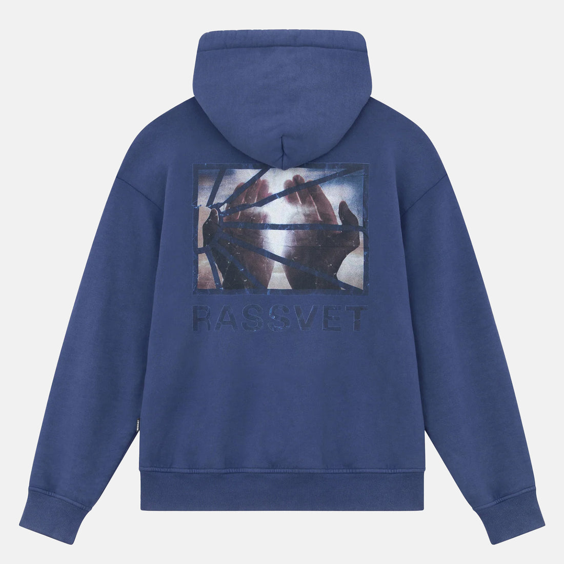 Rassvet Logo Classic Hoodie - Navy Blau Bild 1