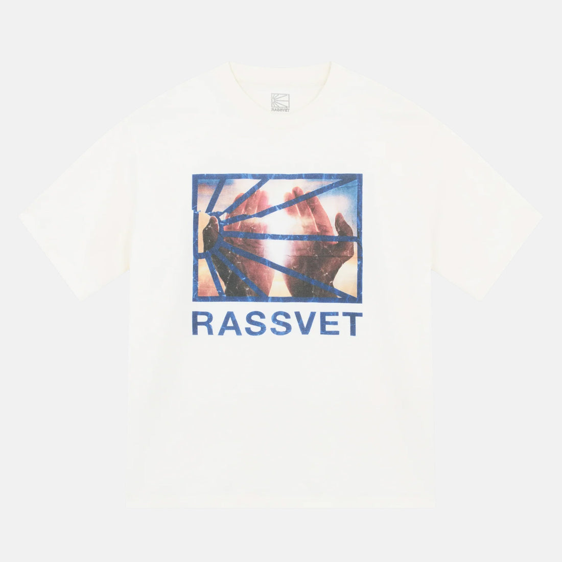 Rassvet Logo T-Shirt - Off White Weiß Bild 1