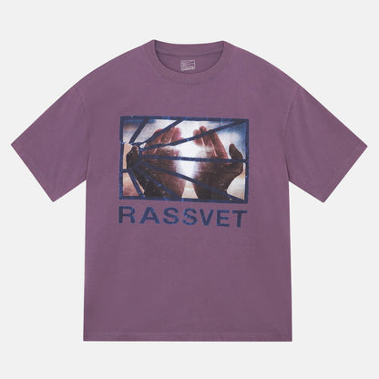 Rassvet Logo T-Shirt - Purple Lila Bild 1