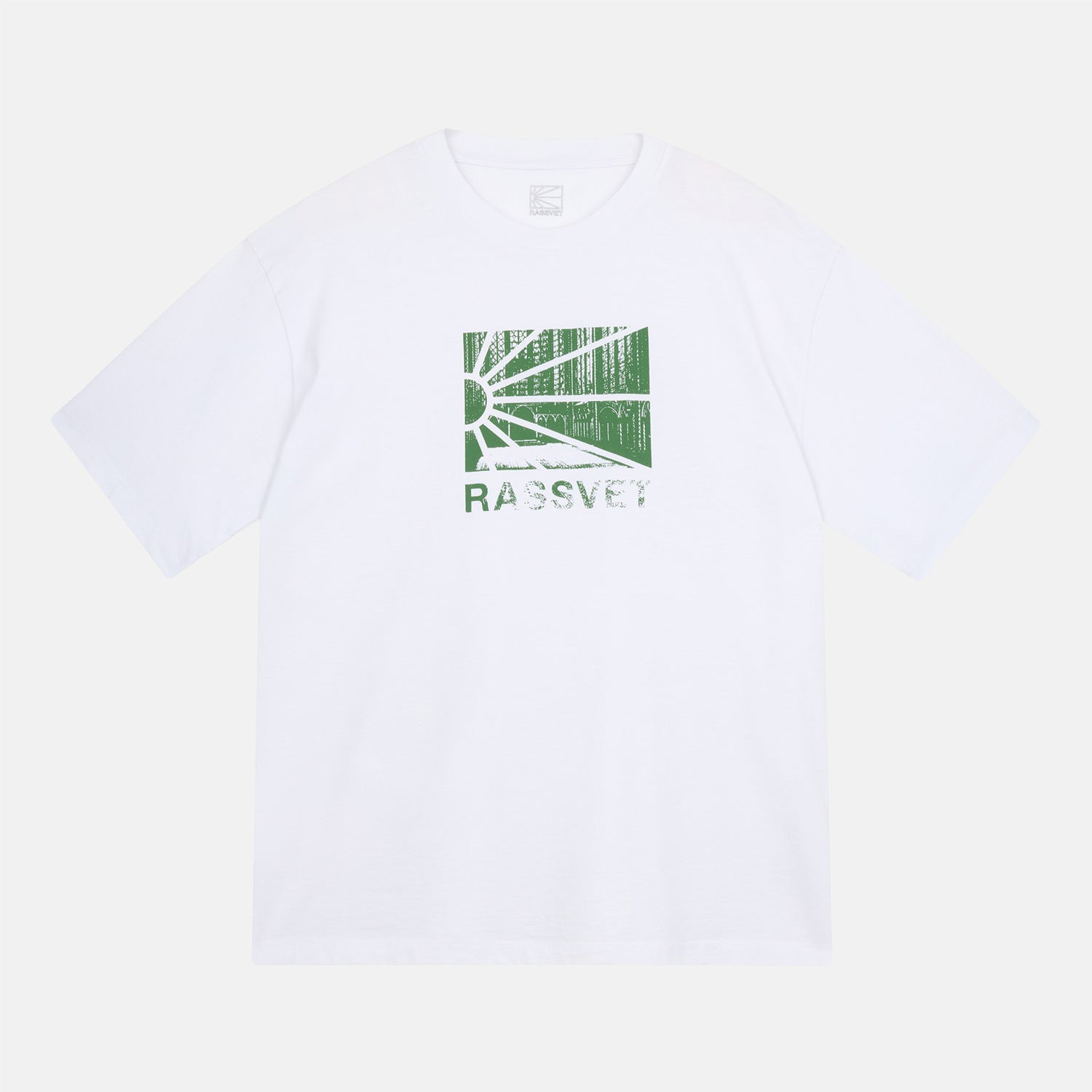 Rassvet Ray Logo T-Shirt - White Bild 1
