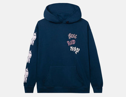 Real Bad Man Wild Record Hoodie - Lagoon - Blowout Skateshop