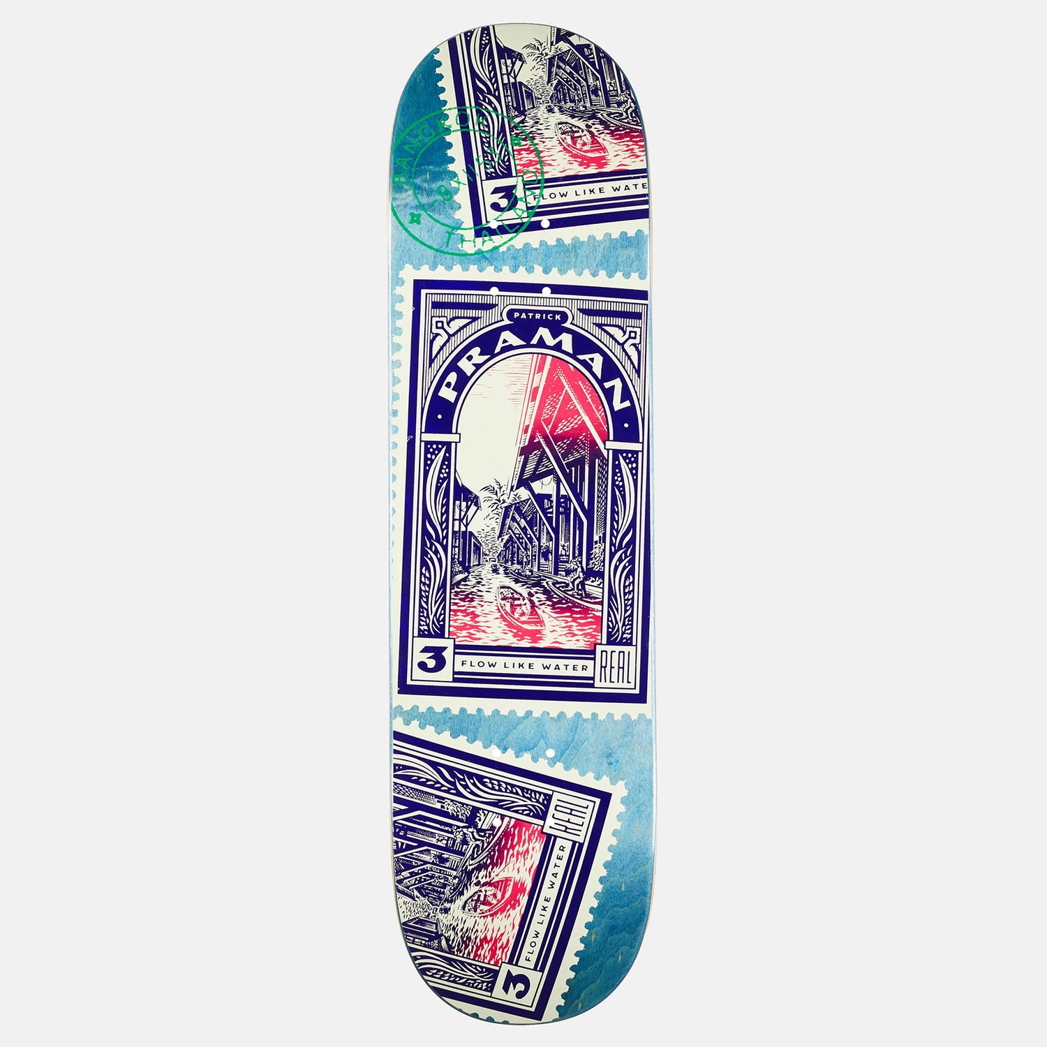 Real Praman Air Mail Full Se 8.25&quot; Deck Mehrfarbig Bild 1