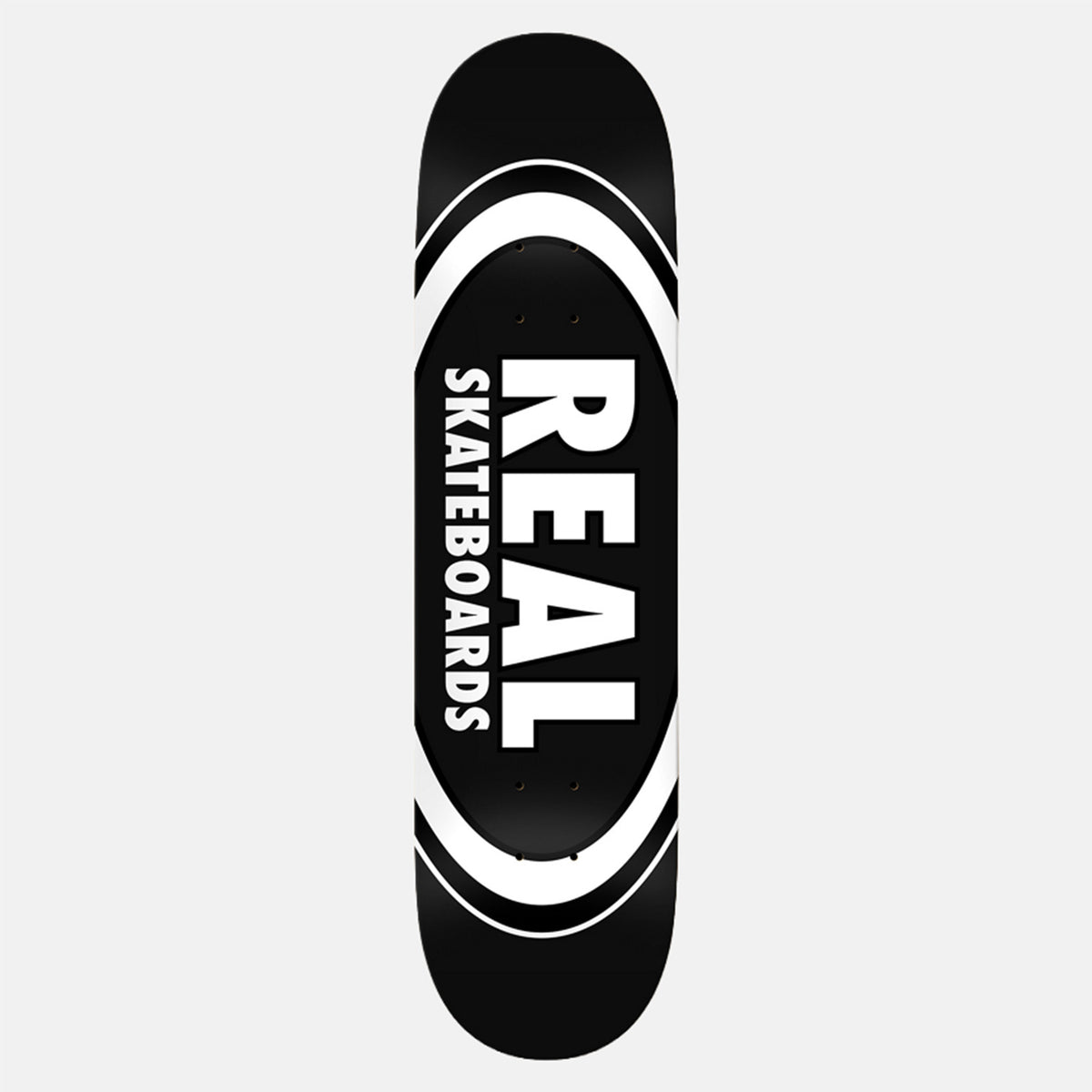 Real Team Classic Oval 8.25" Deck Schwarz Bild 1