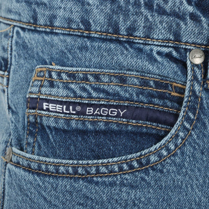 Reell Jeans Baggy - Authentic Mid Blue - Blowout Skateshop