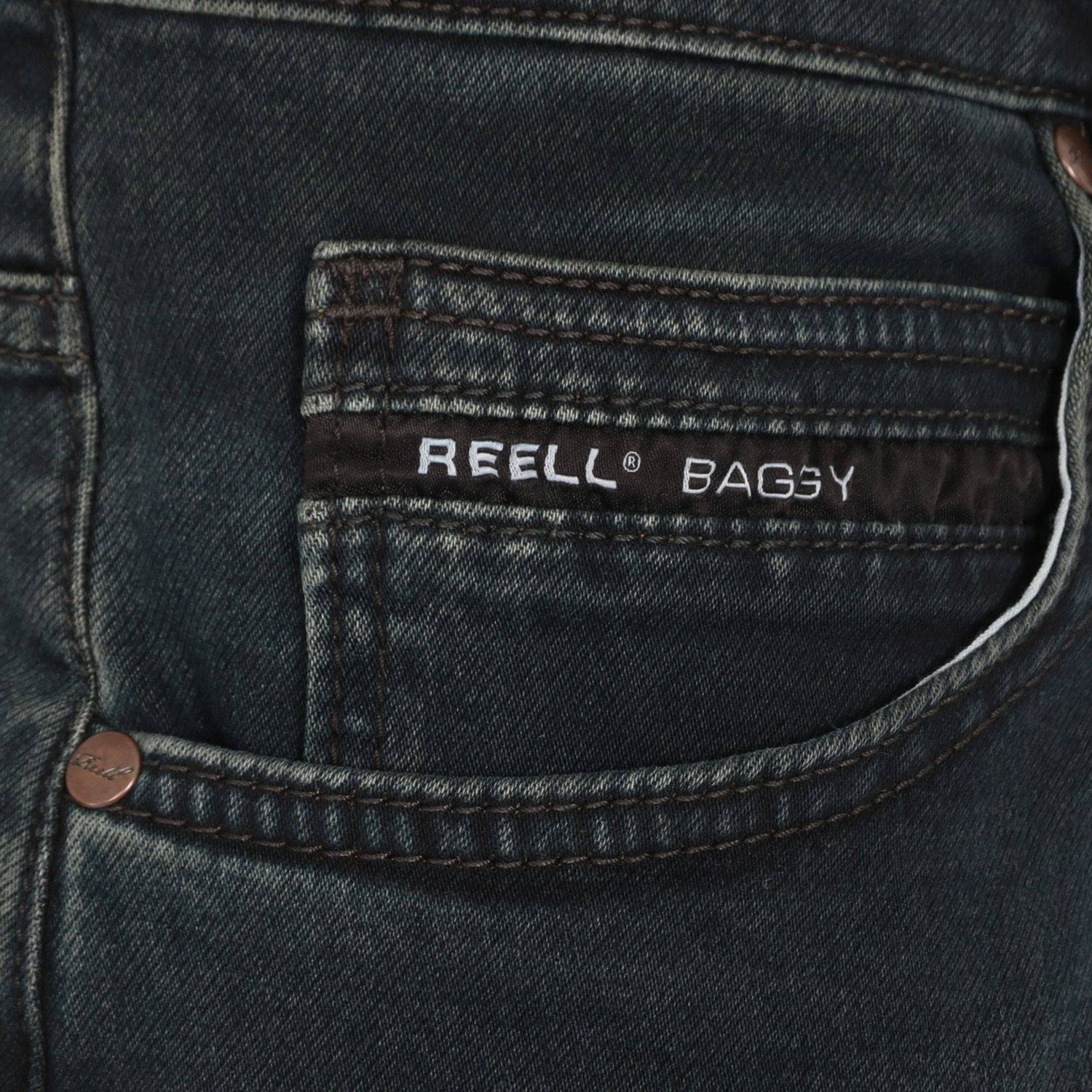 Reell Jeans Baggy Pant - Rusty - Blowout Skateshop