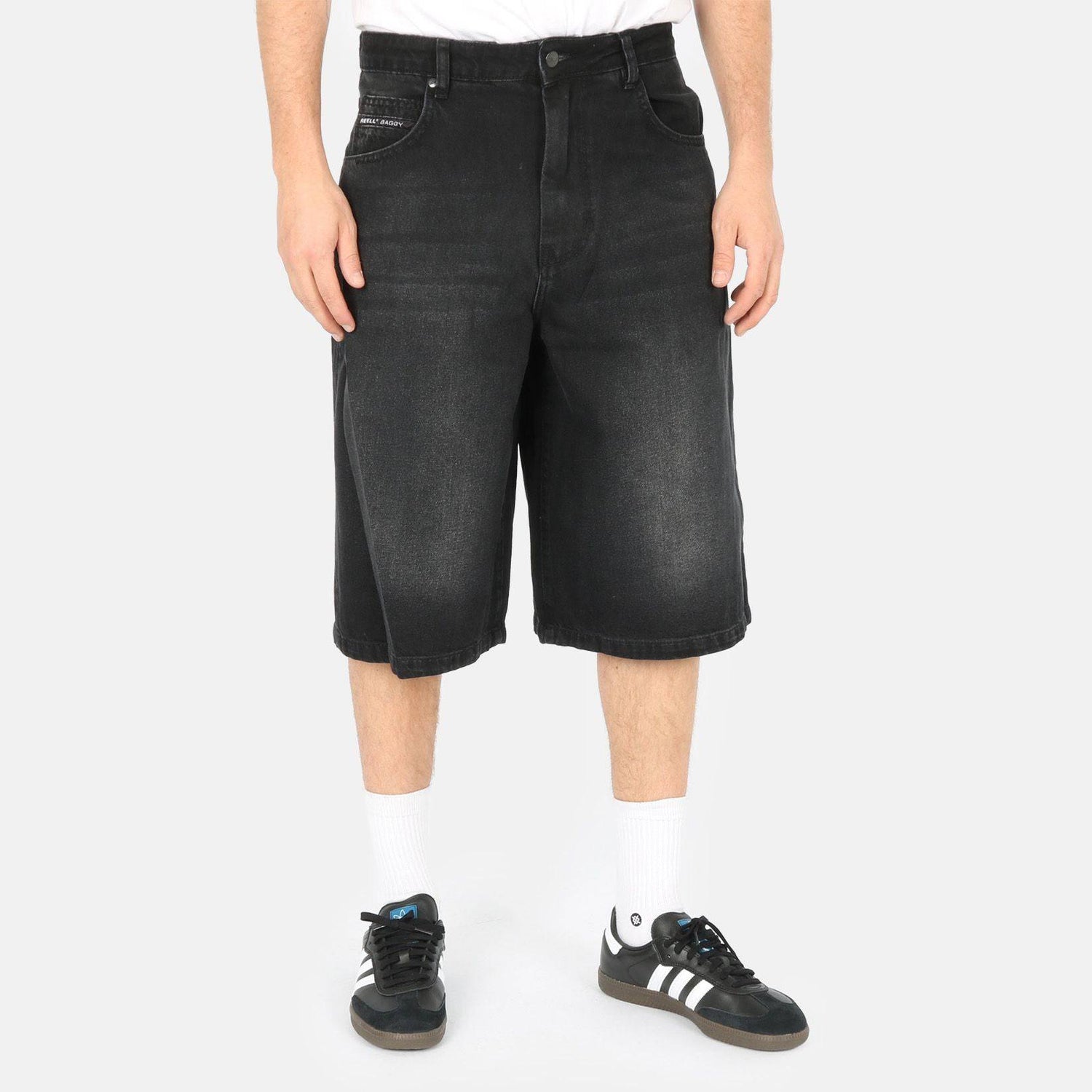 Reell Jeans Belmont Short - Black Wash - Blowout Skateshop