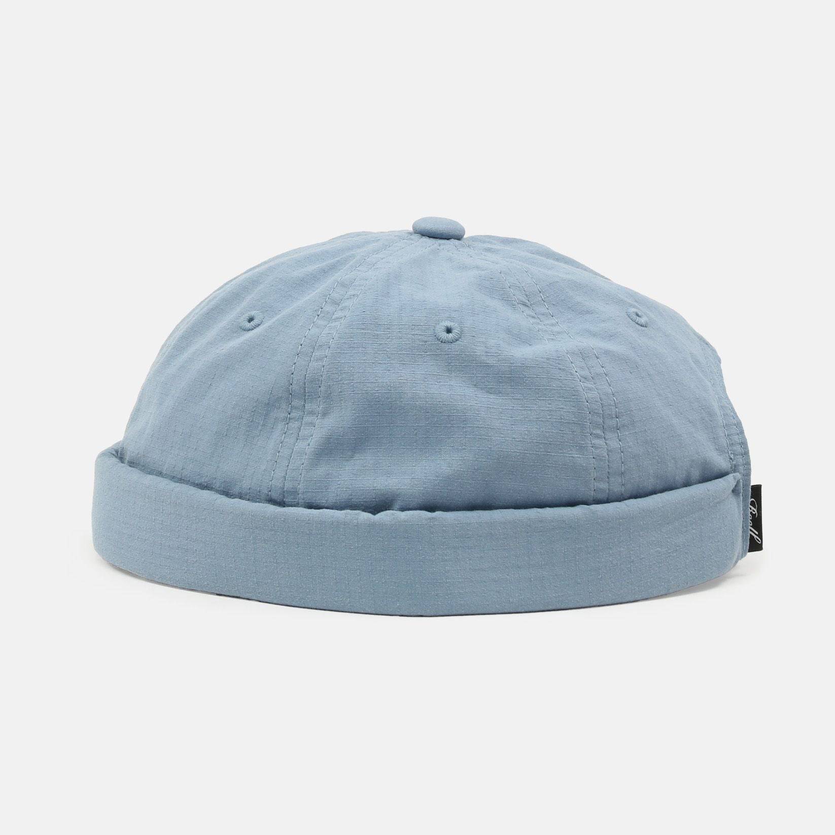 Reell Jeans Docker Cap - Fog Blue Mini Ripstop - Blowout Skateshop