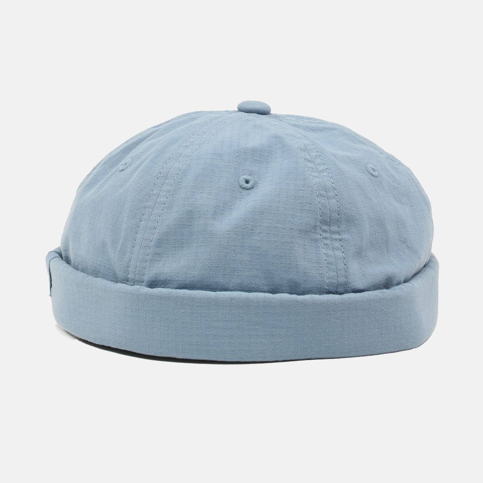 Reell Jeans Docker Cap - Fog Blue Mini Ripstop - Blowout Skateshop