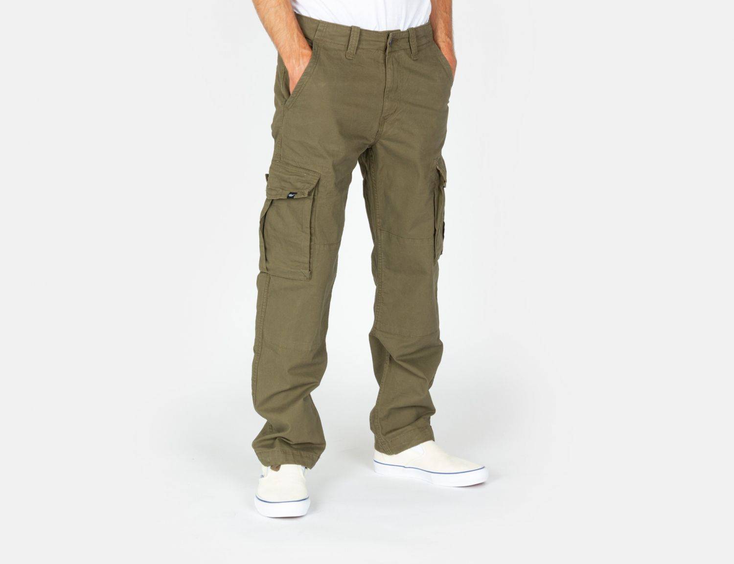 Reell Jeans Flex LC Cargo Pant - Clay Olive - Blowout Skateshop